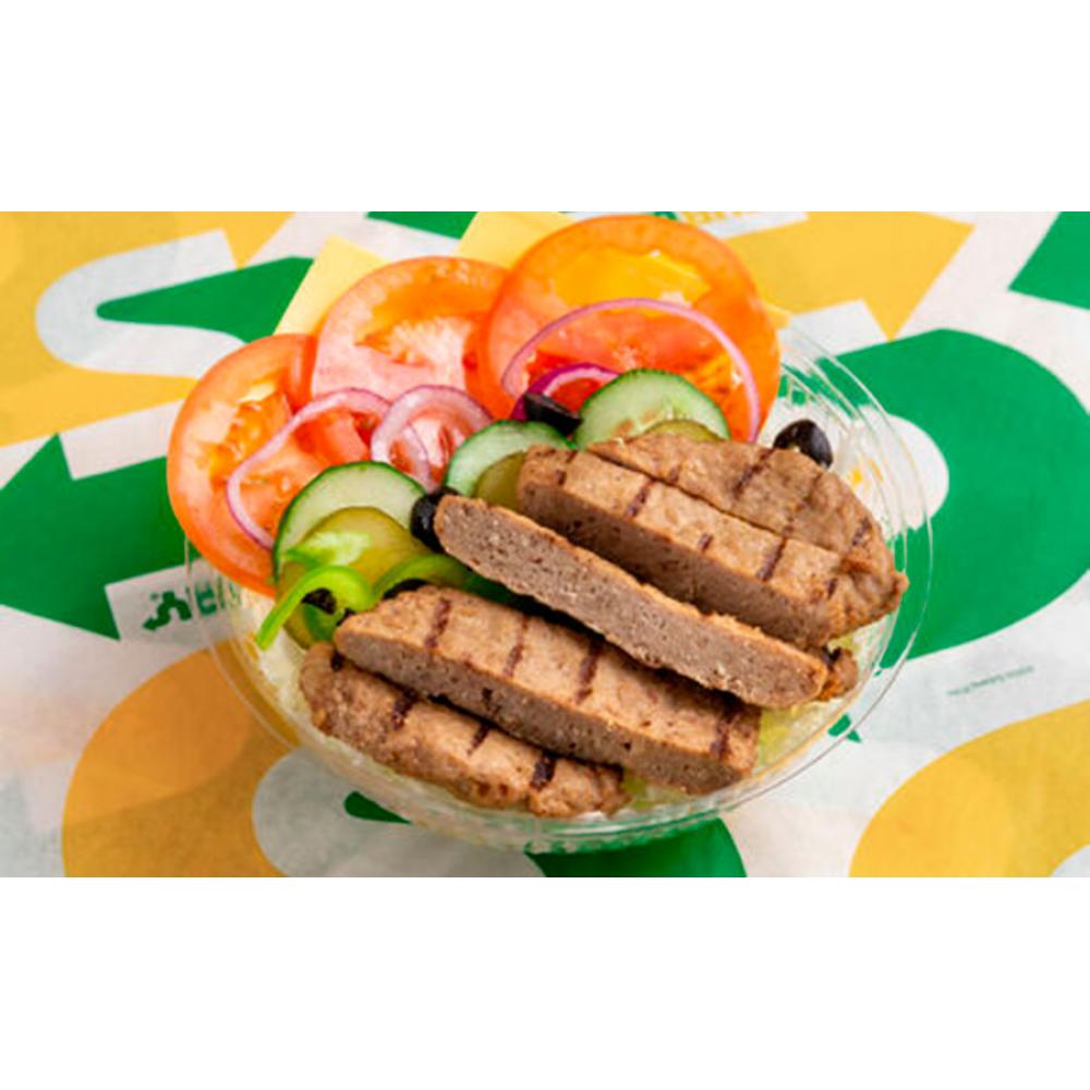 Салат "Биф клаб мелт"