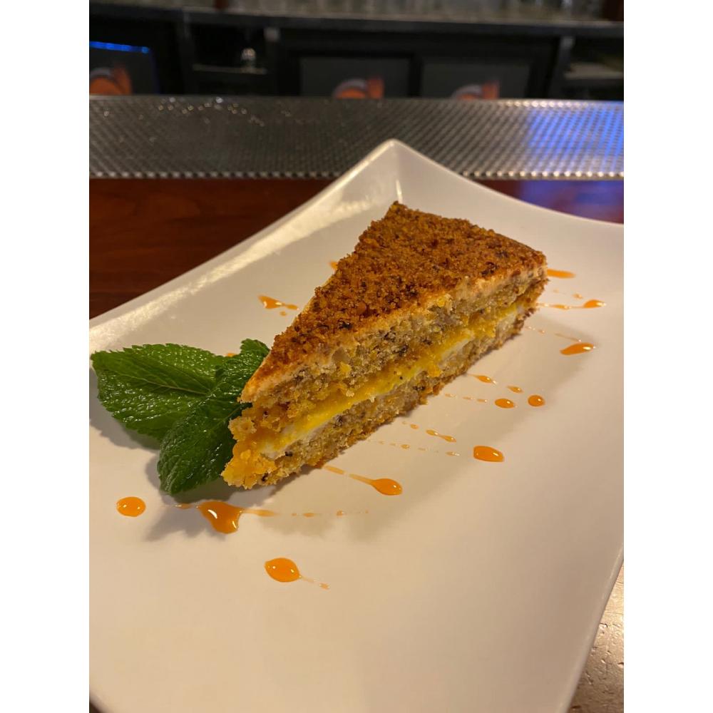 Морковно-творожный торт