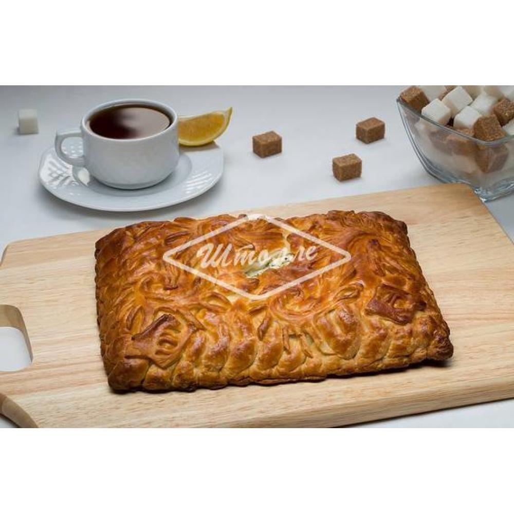 Пирог капуста и мясо