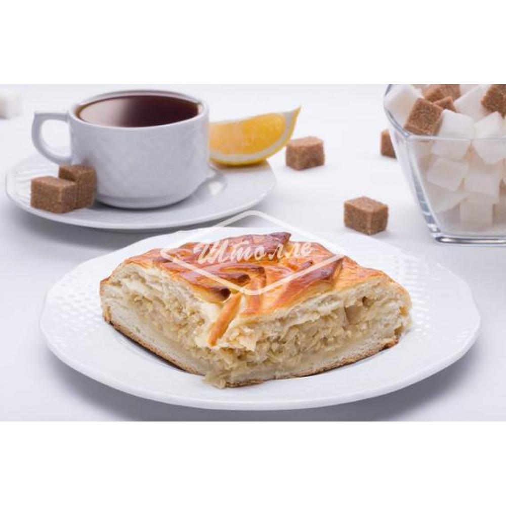 Пирог с капустой и рыбой