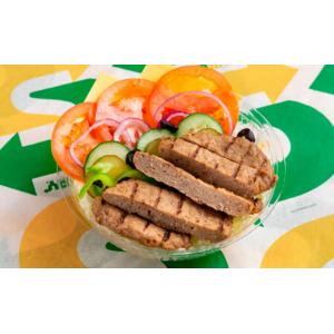 Салат "Биф клаб мелт"