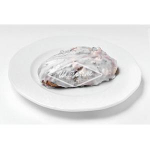 Булочка с курагой и маком