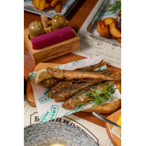 Салака жареная